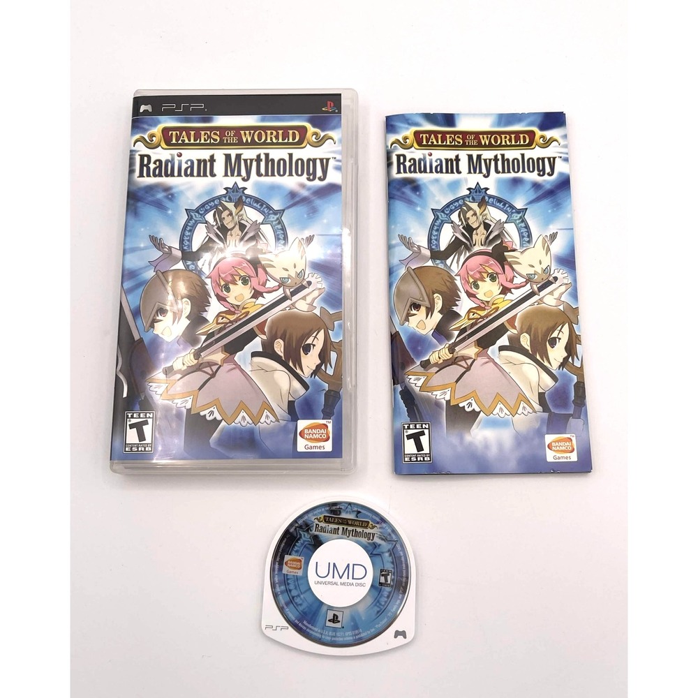 Tales of the World: Radiant Mythology (Sony PSP) Complete CIB Tested